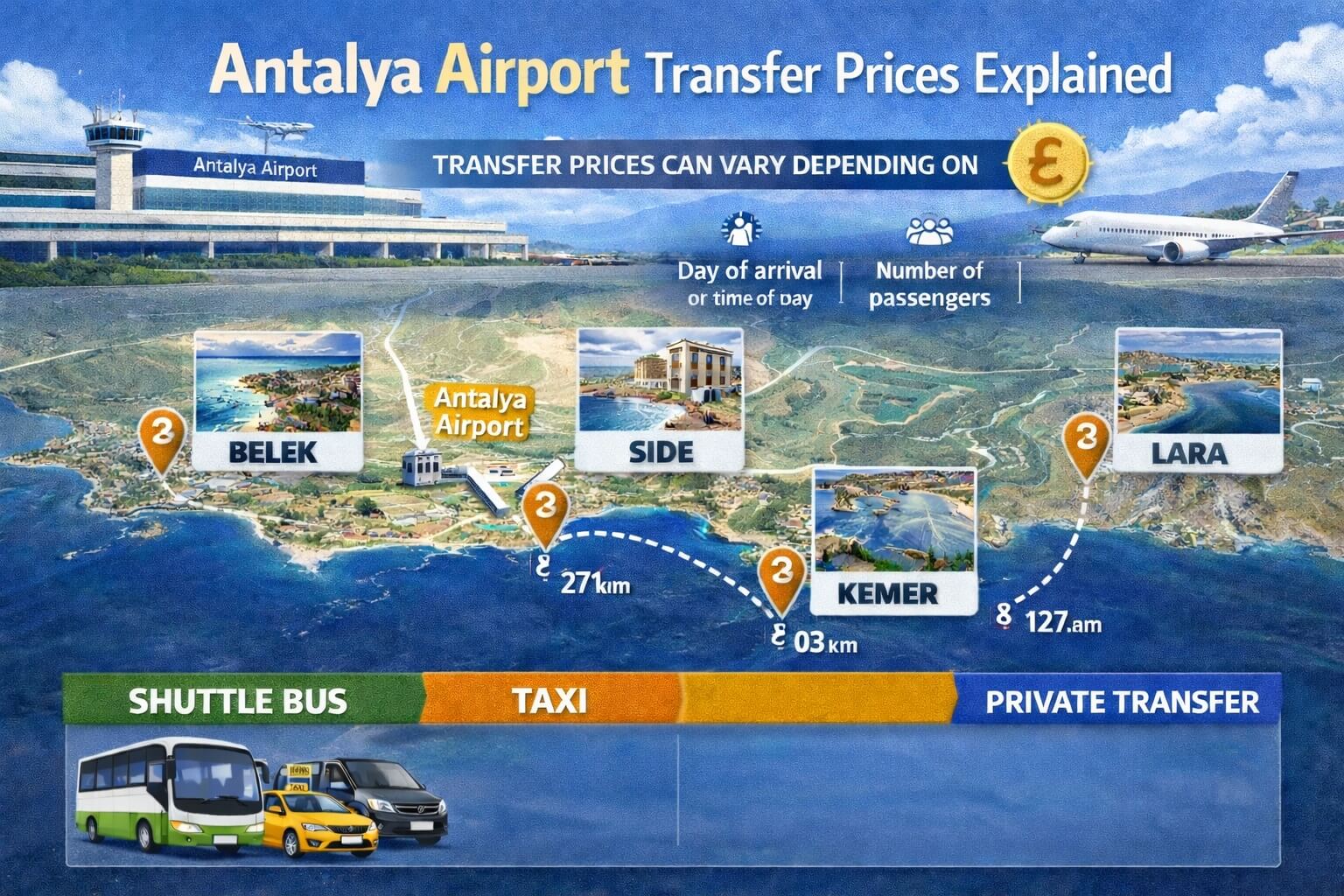 Antalya Airport Transfer Prices Explained