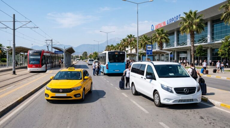 Antalya Airport to hotel transfer guide